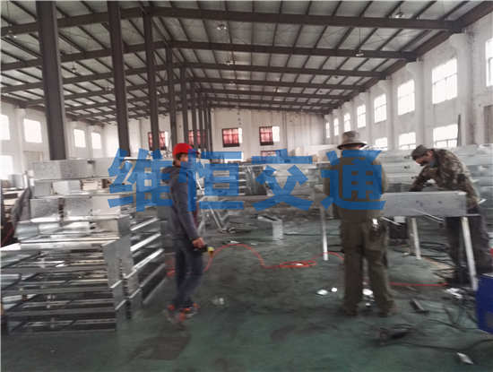 路名牌灯箱半成品